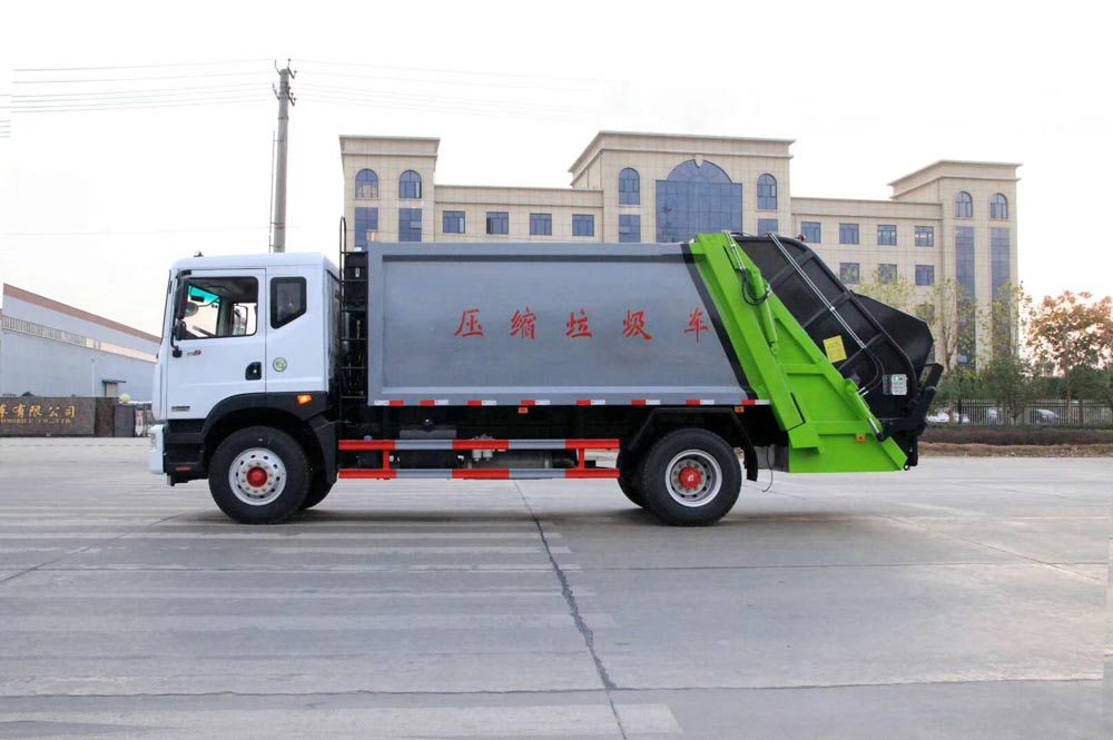 新品國六東風D9壓縮垃圾車圖片2